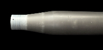 Sample of Swaged Strut with Threaded End FRONT VIEW